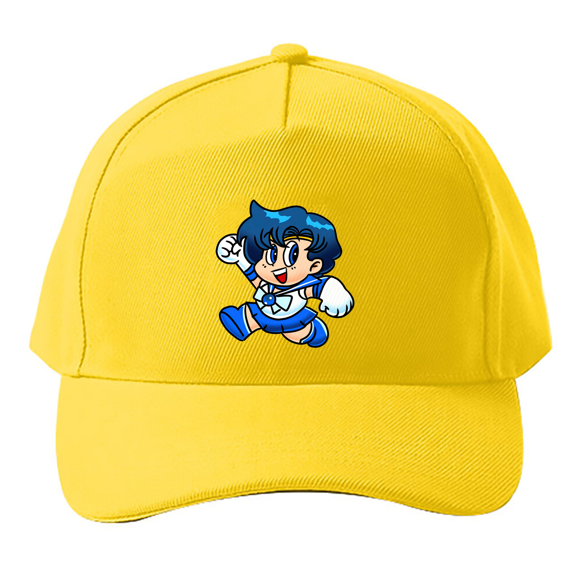 （画像用） 美少女戦士セーラームーン 水野 亜美 みずの あみ Sailor Moon Mizuno Ami ベースボールキャップ 綿100％ 男女兼用 帽子 スポーツ
